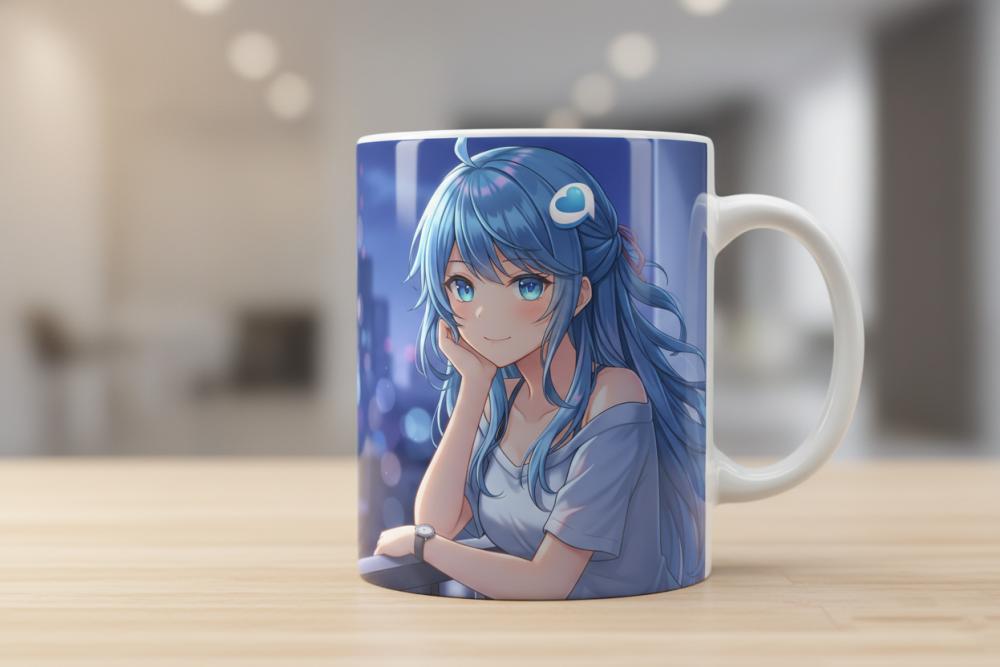 แก้ว Mug 11oz (สีขาว) : Colors of the Night